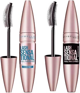 Maybelline New York Lash Sensational Yelpaze Etkili Suya Dayanıklı Siyah Maskara & Lash Sensational Yelpaze Etkili Intense Black Maskara - Ekstra Siyah Makyaj Seti