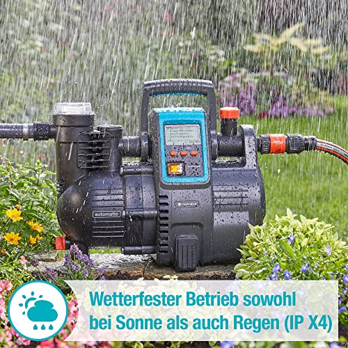 Hauswasserwerk Gardena Comfort 5000/5E LCD mit Frostschutz und LC-Display