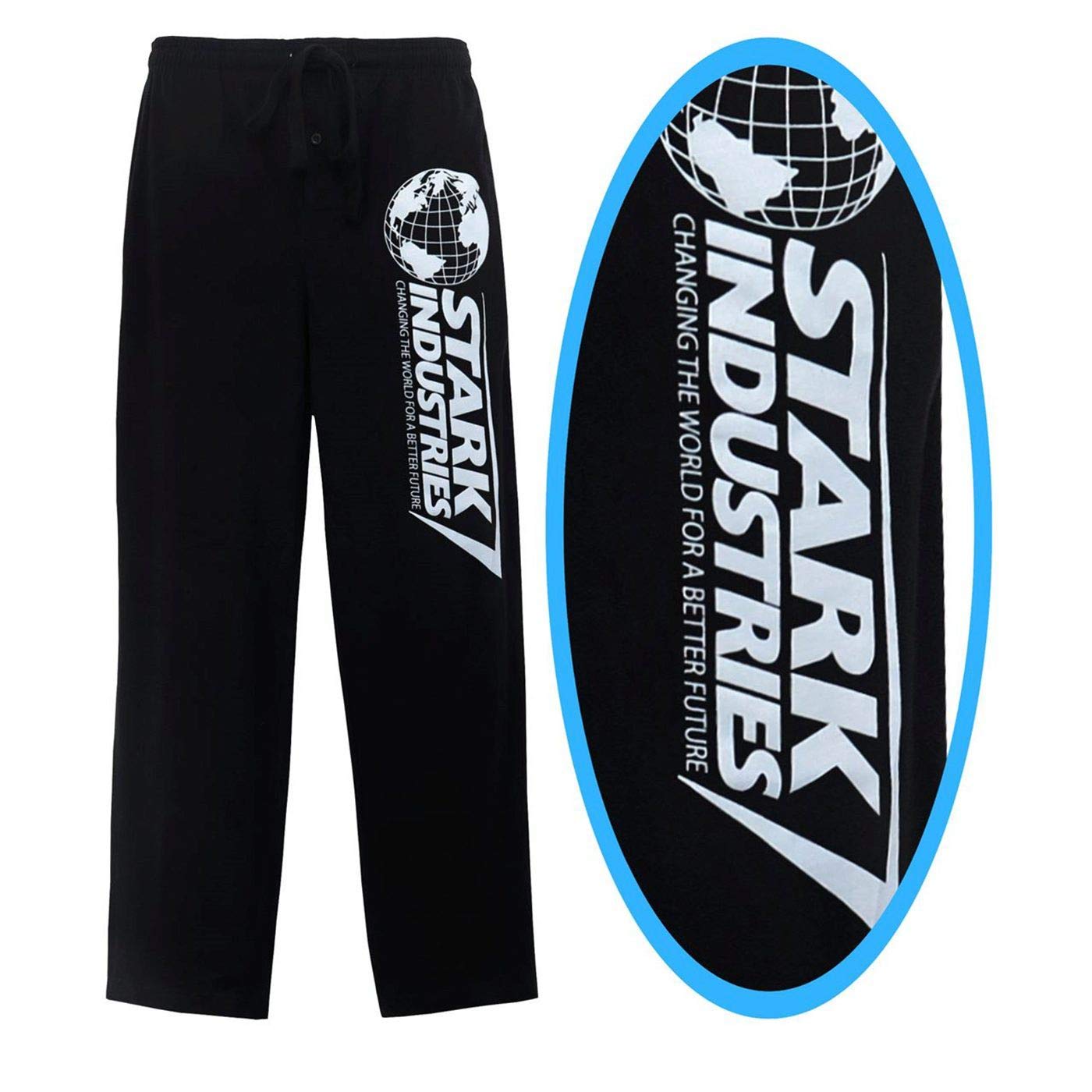 Bioworld Iron Man Stark Industries Logo Men's Pajama Pants XXLarge (44-46)