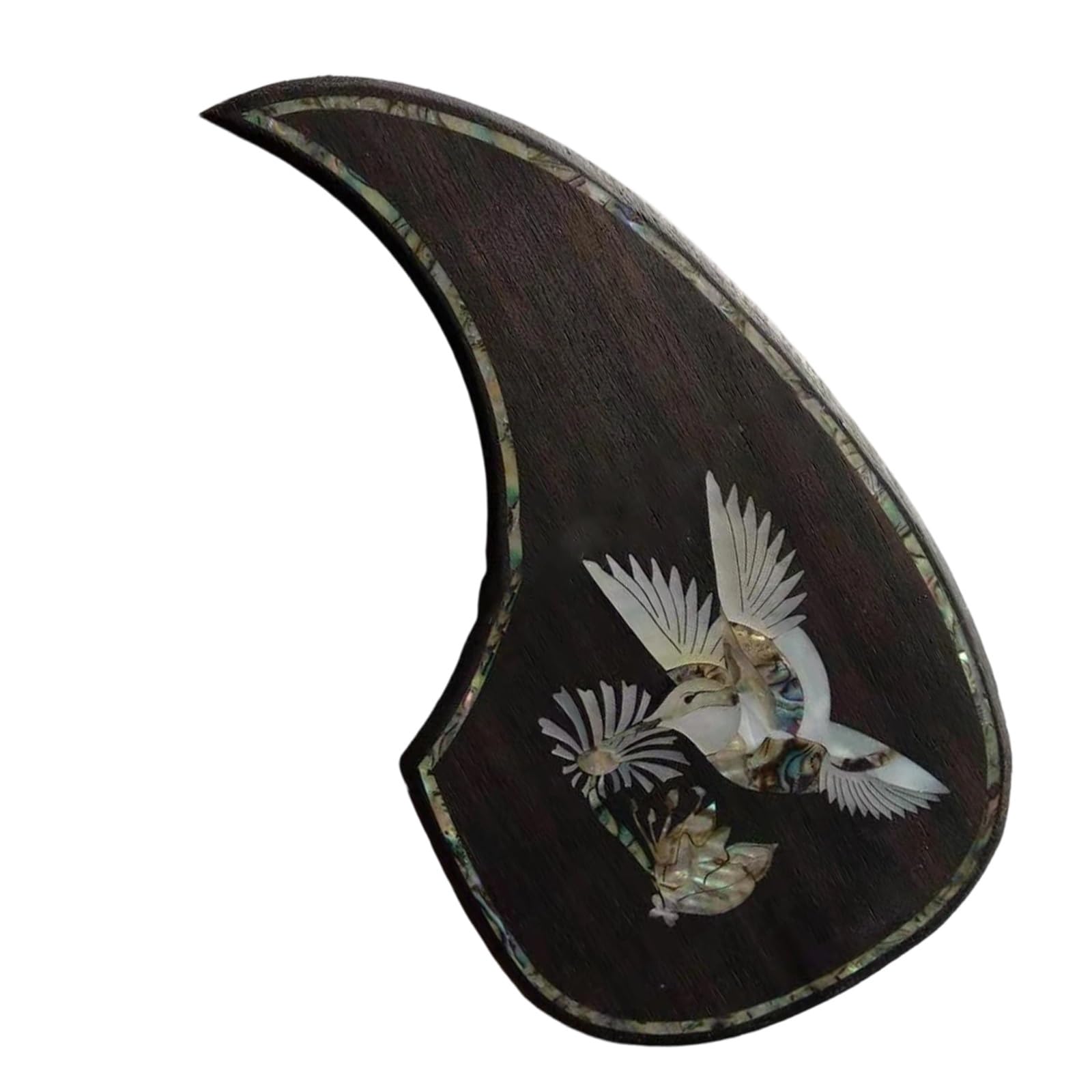 Uniwersalna osłona pickguardu do gitary akustyczne Drewniana płytka ochronna do gitary akustycznej z intarsją zamiennik instrumentu Craftmanship