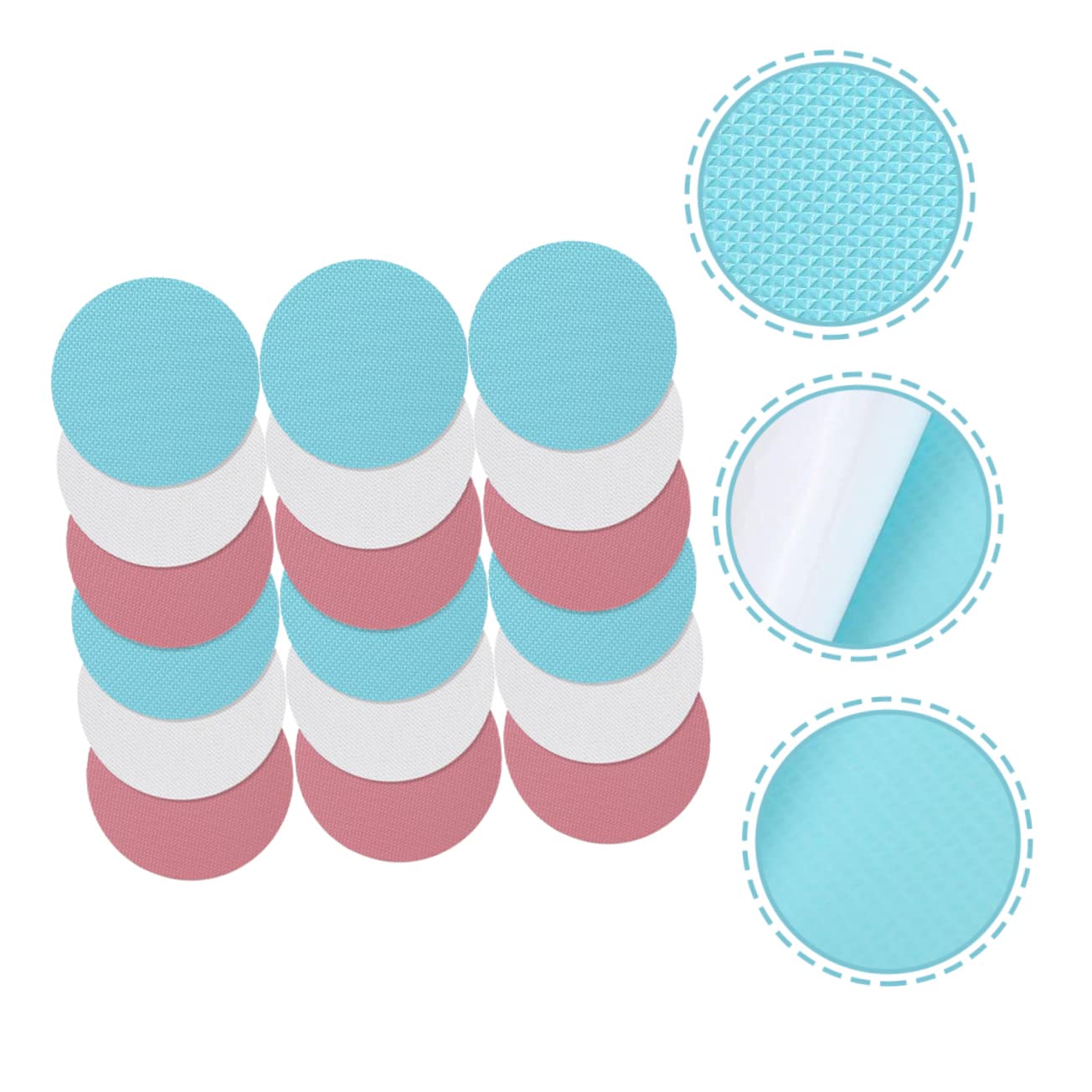Alipis 54 Piezas Baño Pegatinas Antideslizantes Pegatinas De Botellas De Agua para Niños Pegatinas para Niños Pequeños De 2 a 4 Años Pegatinas Redondas Impermeable Peva Bañera Pegatinas
