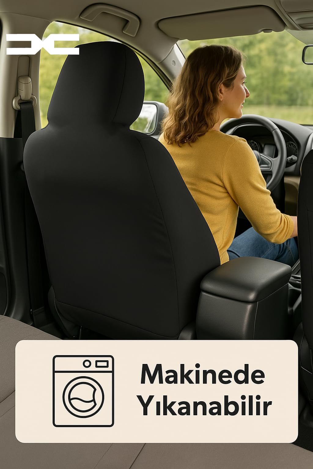 Her mevsim rahatlik sunan Dacia Duster ile uyumlu oto koltuk kilifi ile aracinizda ferahlik Siyah