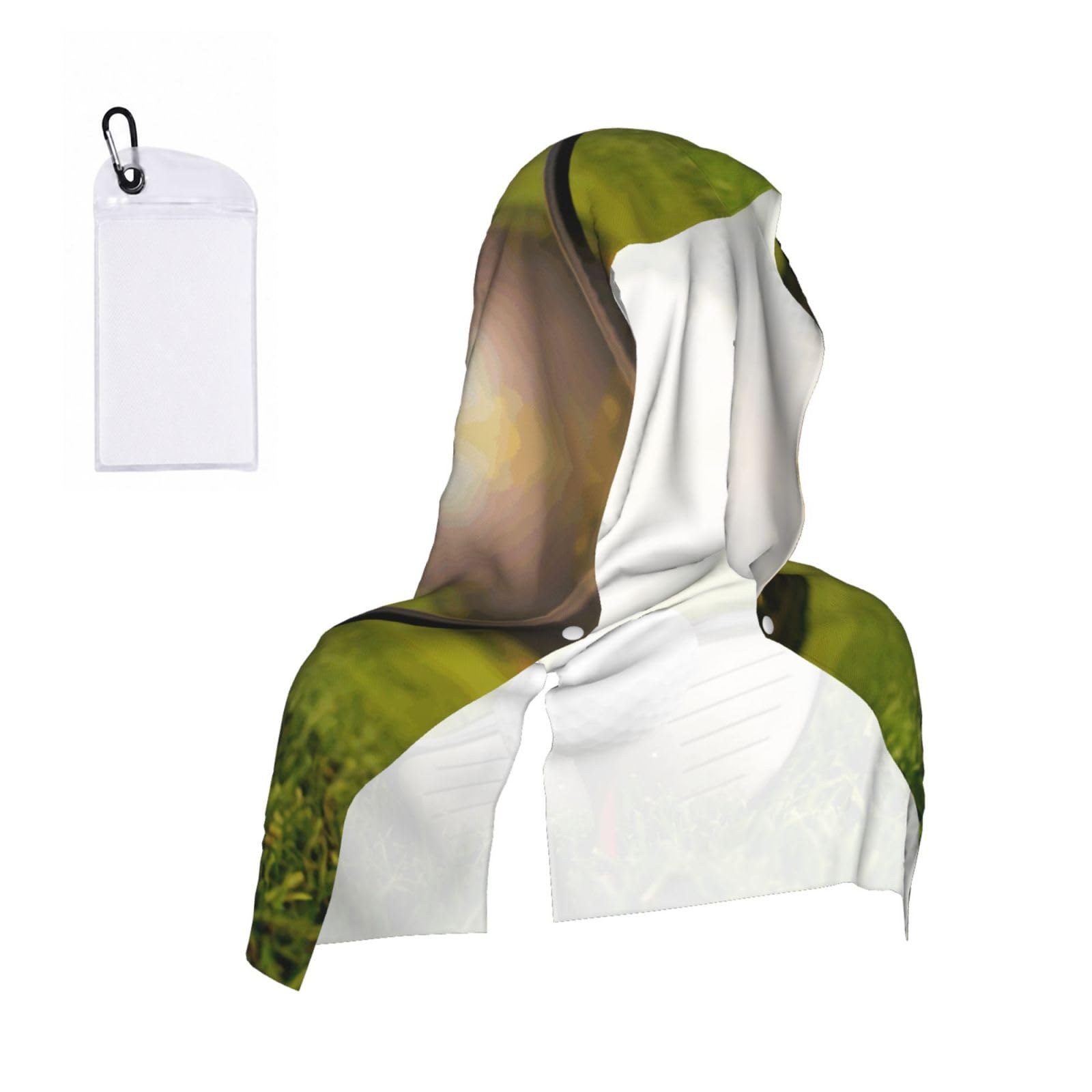 ZYJHYY Golf Ball Print Unisex Swimming Towel Practical Camping Towel Skin-Friendly Cooling Towel For Workout Training