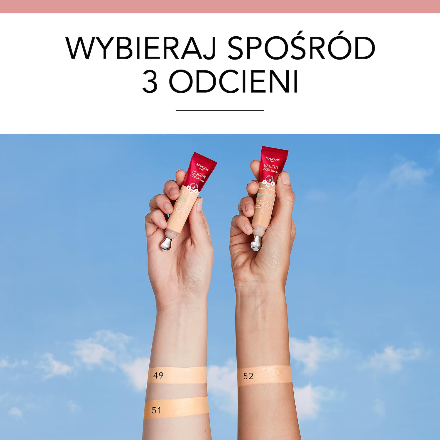 Bourjois Healthy Mix Serum Korektor w płynie 49N Ivory 11 ml