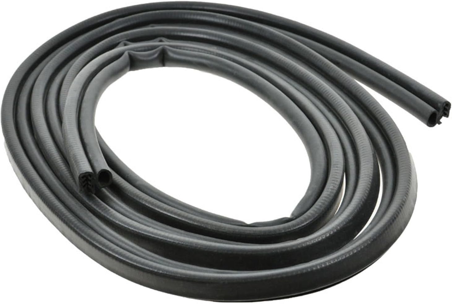 TRQ Door Weatherstrip Seal Kit Rear Driver & Passenger Side Compatible with 91-96 Caprice 82-94 Cavalier 91-92 Custom Cruiser 93-96 Fleetwood 94-96 Impala