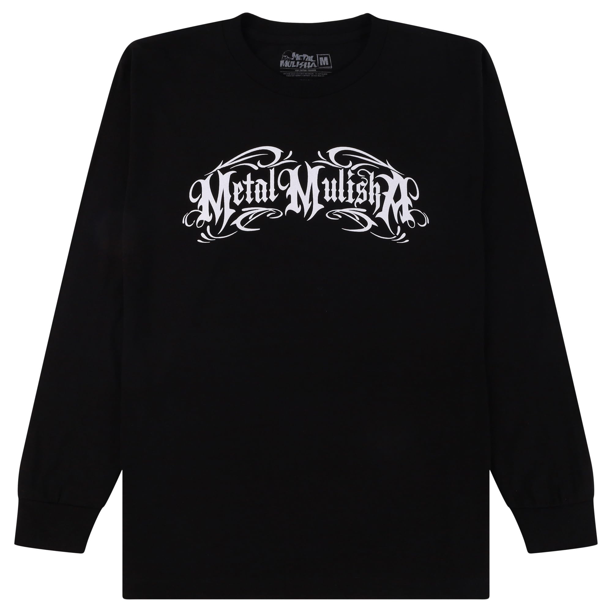 Metal MulishaMens Stencil Long Sleeve Tee