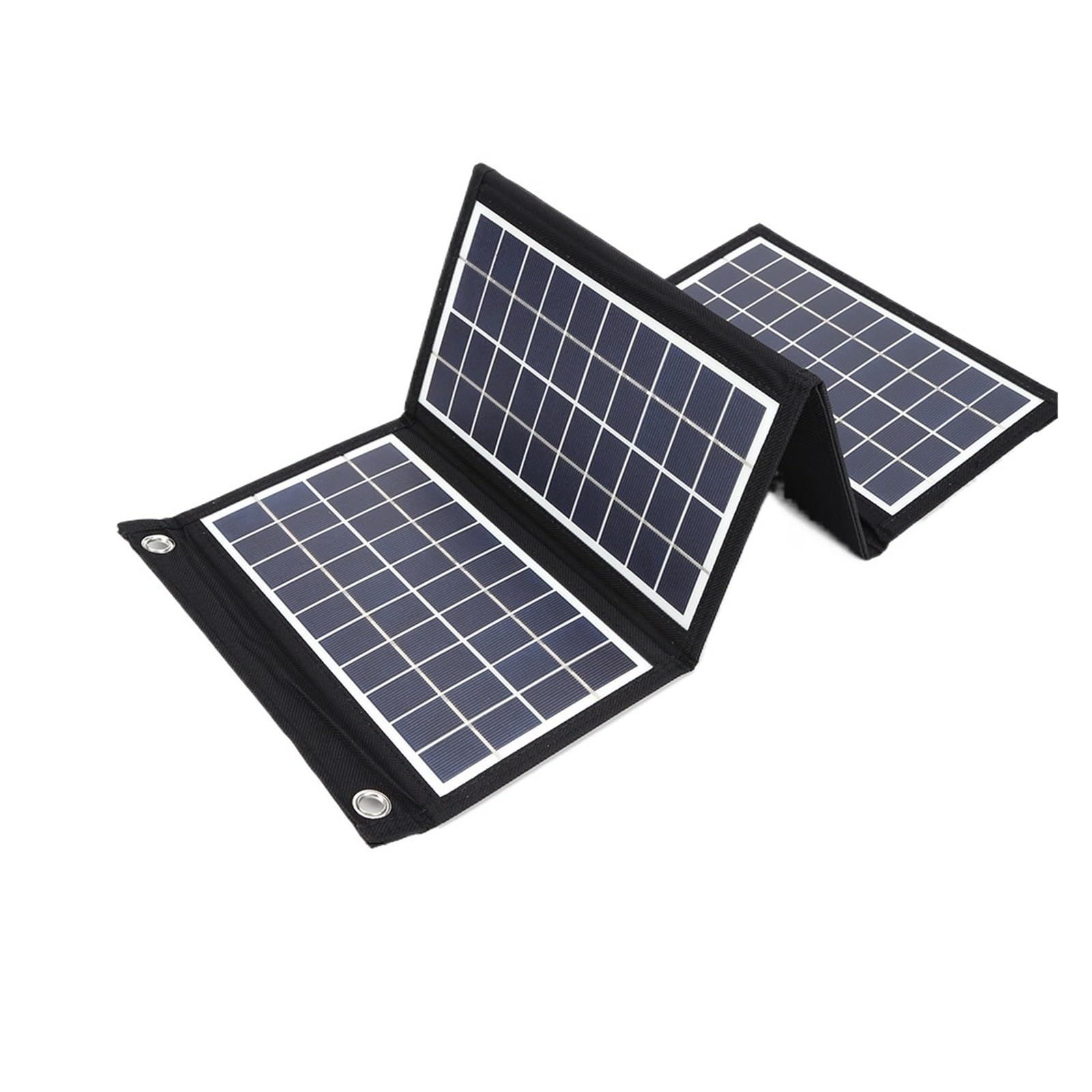Paneles solares, Panel solar plegable de 21 W y 28 W, cargador de batería USB, células solares, banco de energía for exteriores, for turismo, camping y senderismo.(21W)