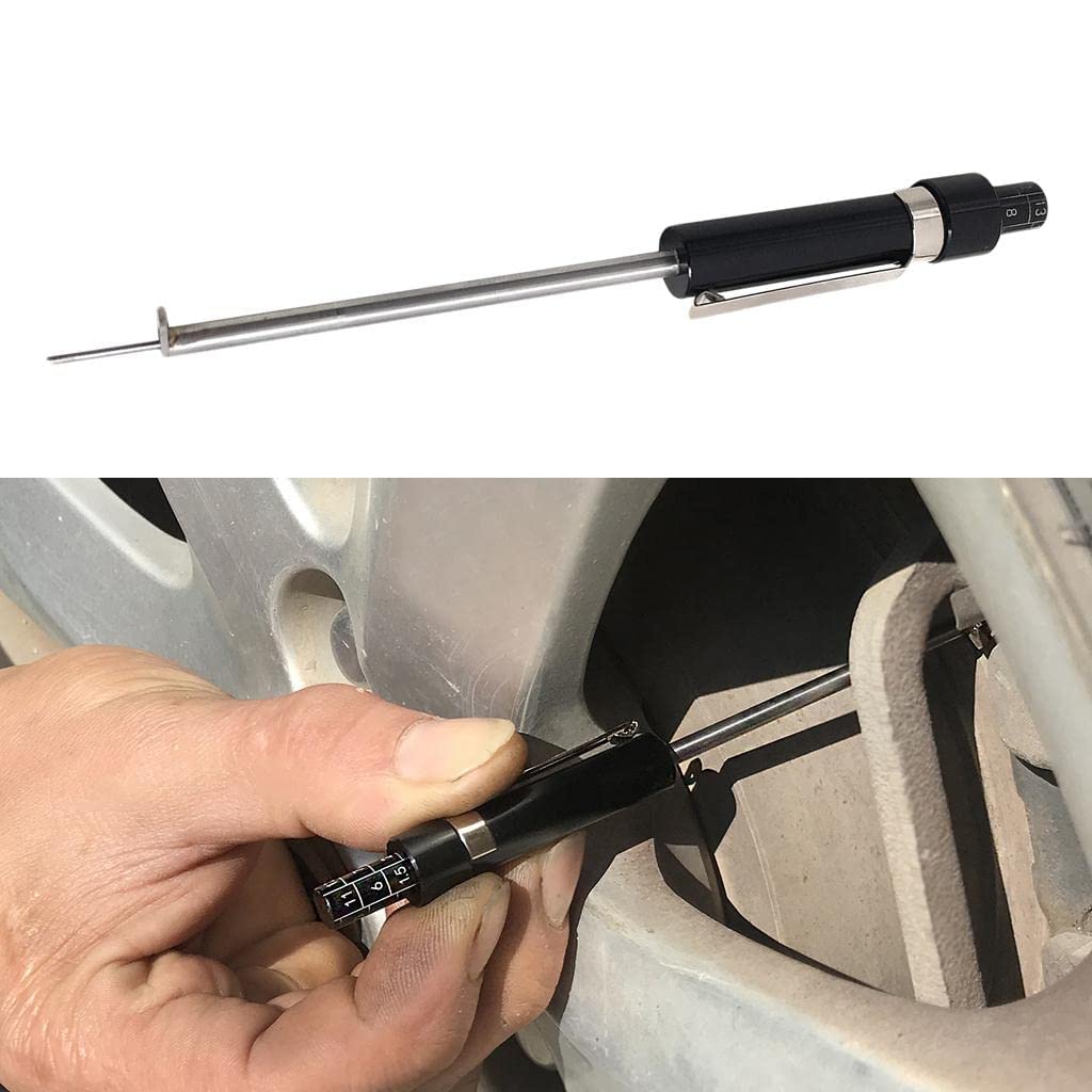 Ashata Jauge De Mesure De Plaquette De Frein Outil De Mesure De Jauge