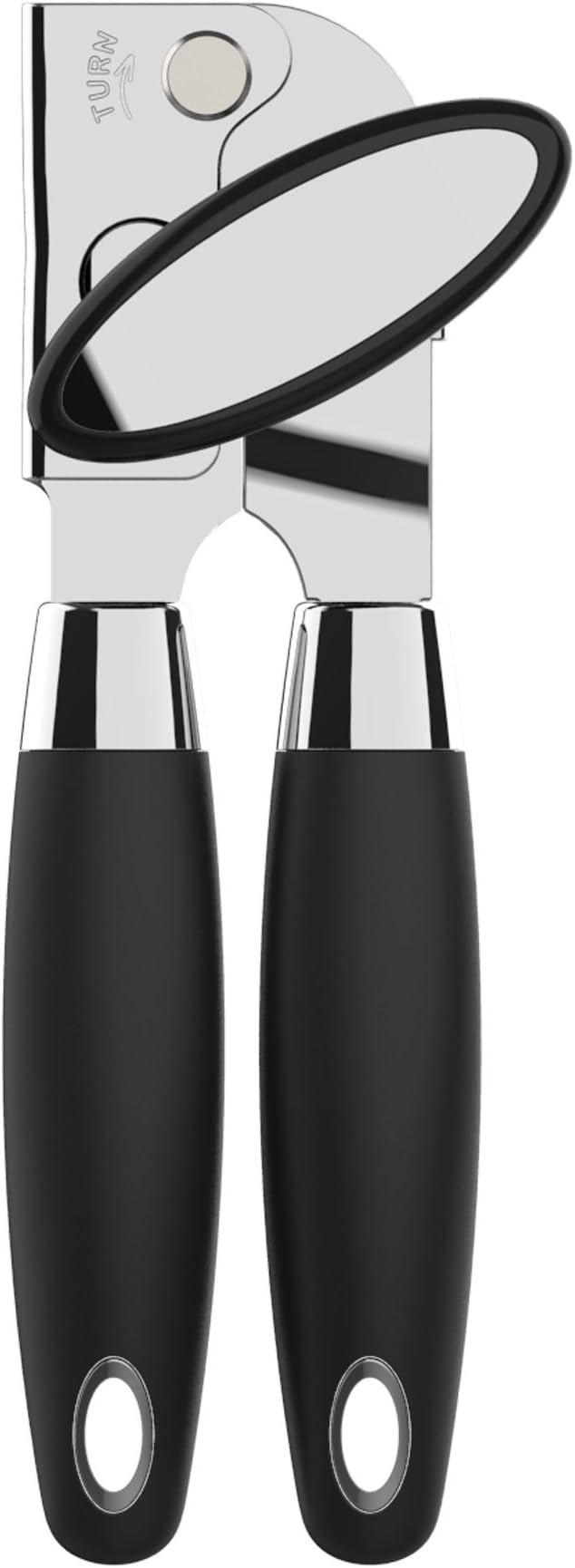 Opener Heavy Duty Can Opener Stainless Steel Can Bottle Opener Black