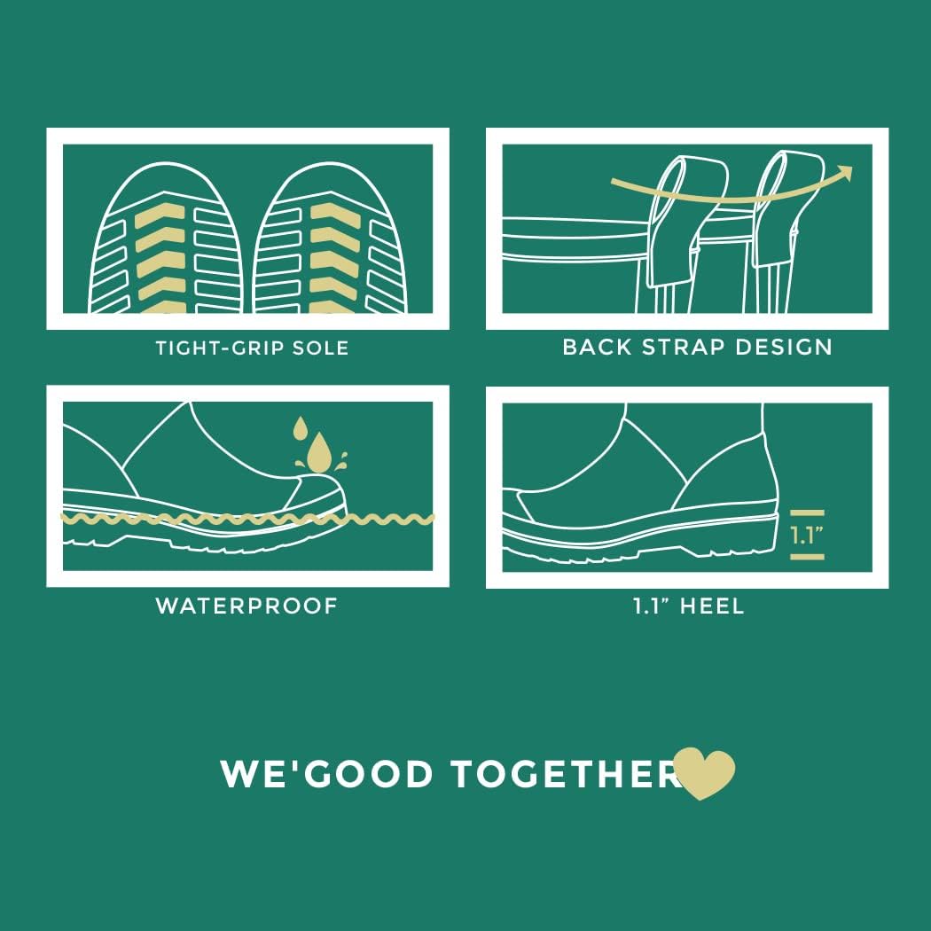 planone Short Rain Boots Women Fashion Waterproof Chelsea Boots for Women Matte Outdoor Garden Shoes Ankle Muck Boots for Ladies Non Slip Work Shoes Rubber Boots with Premium Comfort Insole