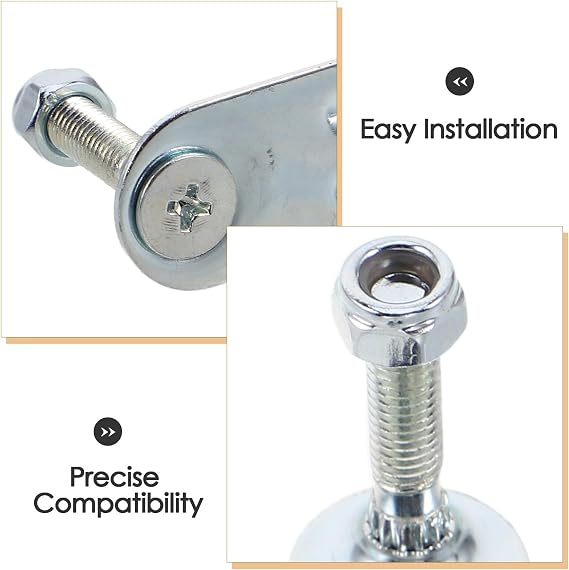 4pcs Roller Skate Plate Hardware Inline Skate Frame Repair Components Cushion Set for Professional Artistic 25mm