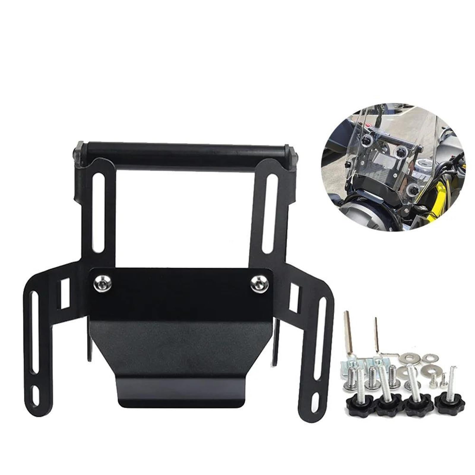 Soporte navegación Soporte De Navegación para Motocicleta para Suzuki Vstrom DL250 V-Strom DL 250 Soporte GPS para Teléfono Soporte De Navegación Resistente Soporte navegación para Motocicleta