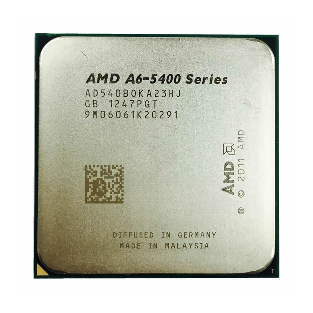 LANCHYAMD A6-Series A6 5400 5400B 5400K CPU Used 2-Core 2-Thread Desktop Processor 3.6 GHz 1M 65W Socket FM2