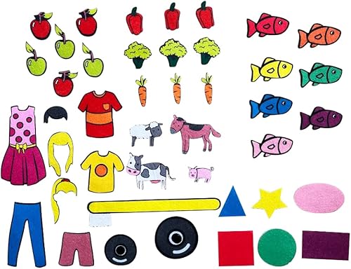 Miniatura 1 de Ultimate Quiet Book - Kit de piezas de repuesto de 43 piezas para libro silencioso