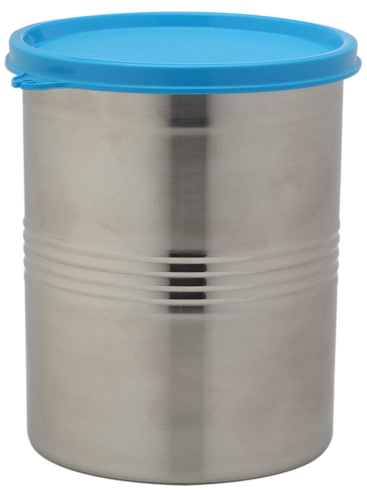 Signoraware Modular Steel Container Round 1500ml, Set of 1, Blue