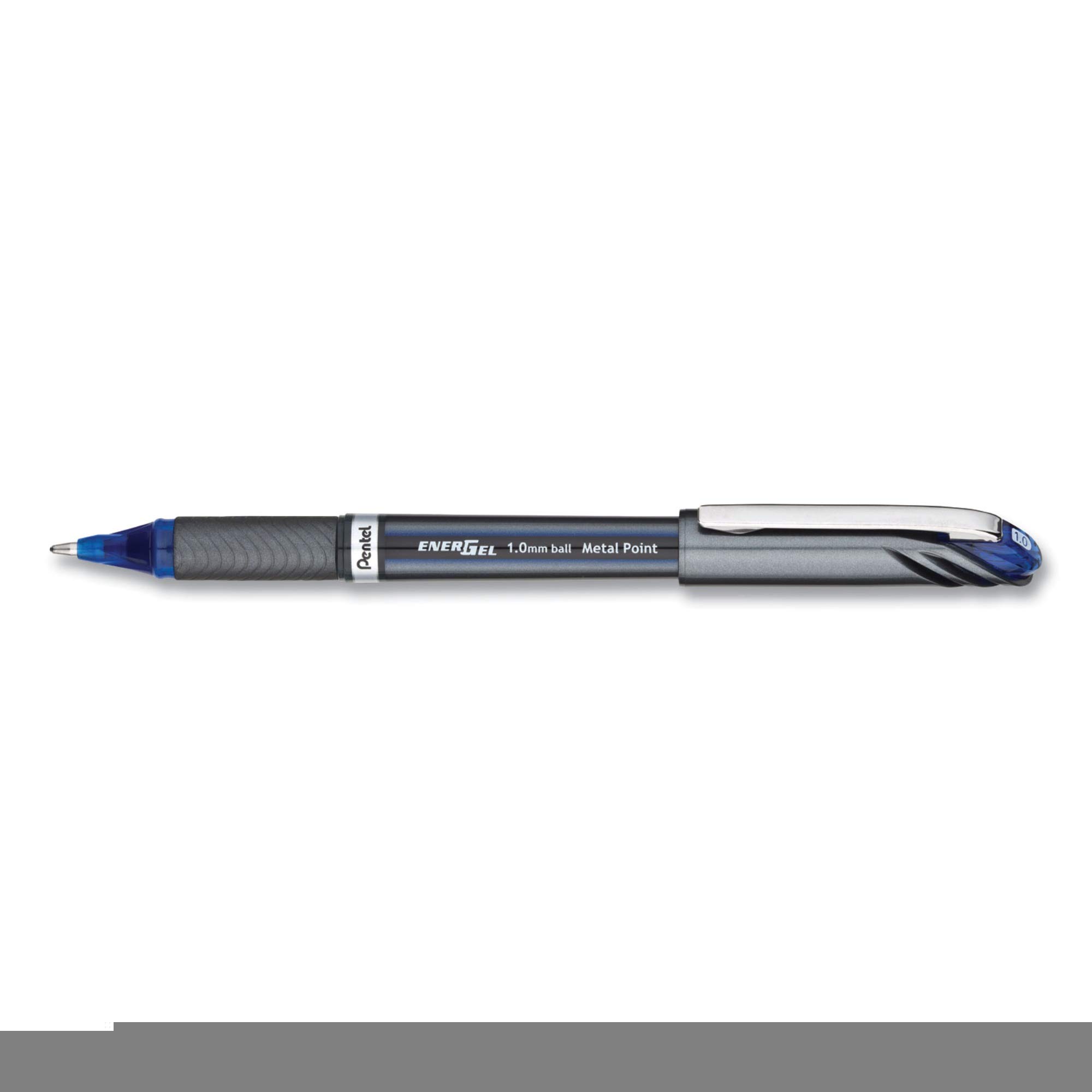 Pentel - Stylo Roller EnerGel XM BL30, Bille 1mm, Tracé 0,​5 Bleu