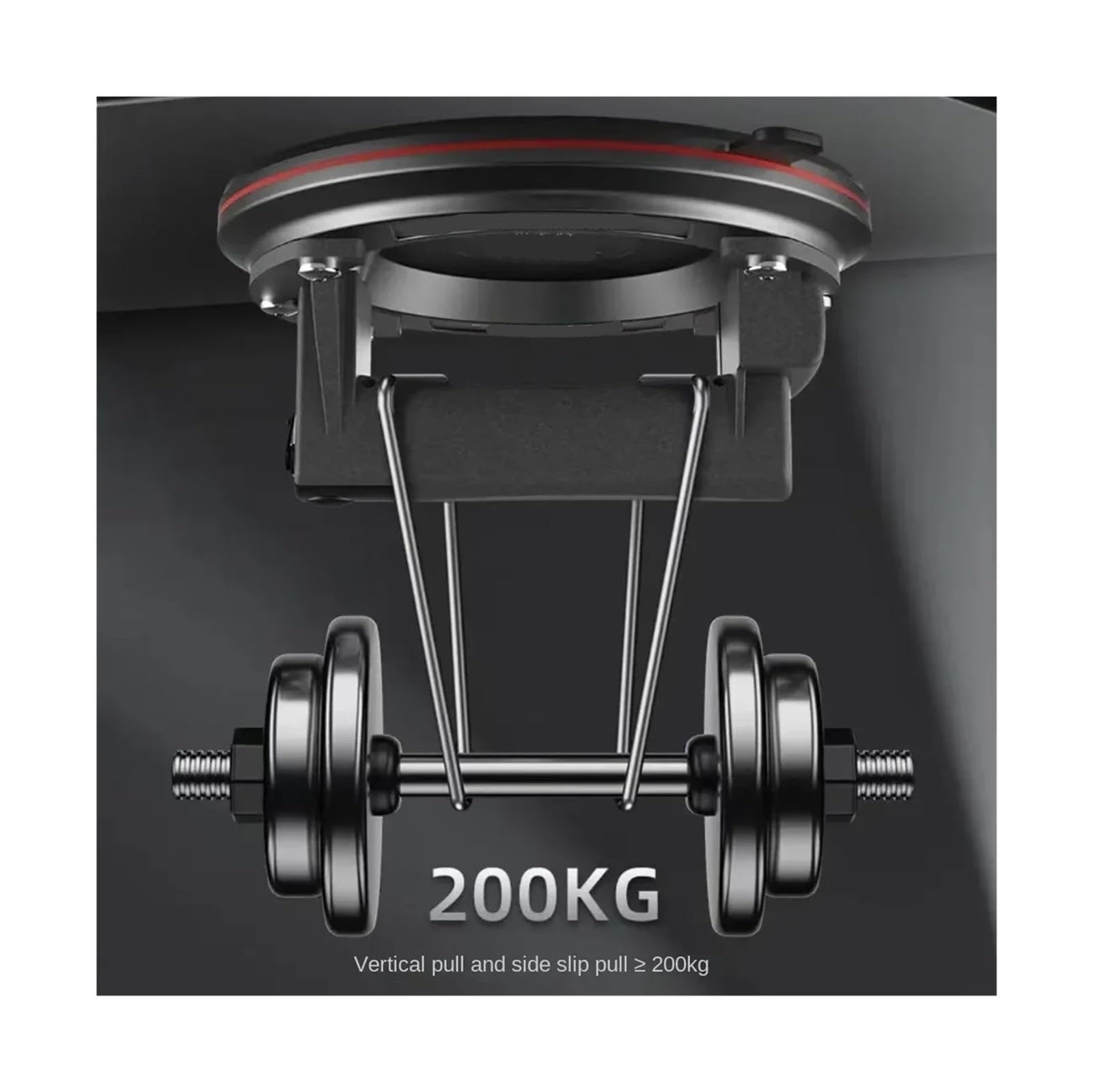 Vakuum-Saugnapf, 200 kg Kapazität, robuster Vakuumverteiler for die Adsorption von Fliesen, Granit und Glas,Vielseitige Anwendung