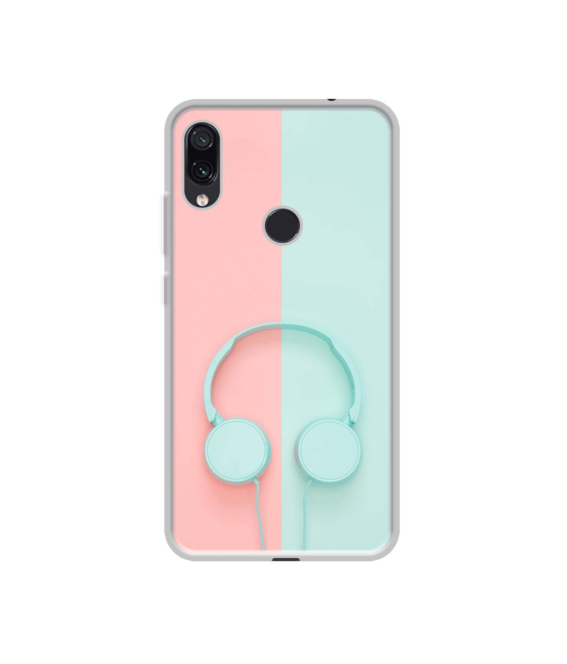 Amazon Brand - Solimo Silicone Designer Head Phone Uv Printed Soft Back Case Mobile Cover for Mi Redmi Note 7 / Note 7S / Note 7 Pro, Multi-Colored (B08547MTB3) Amazon Price History, Amazon Price Tracker