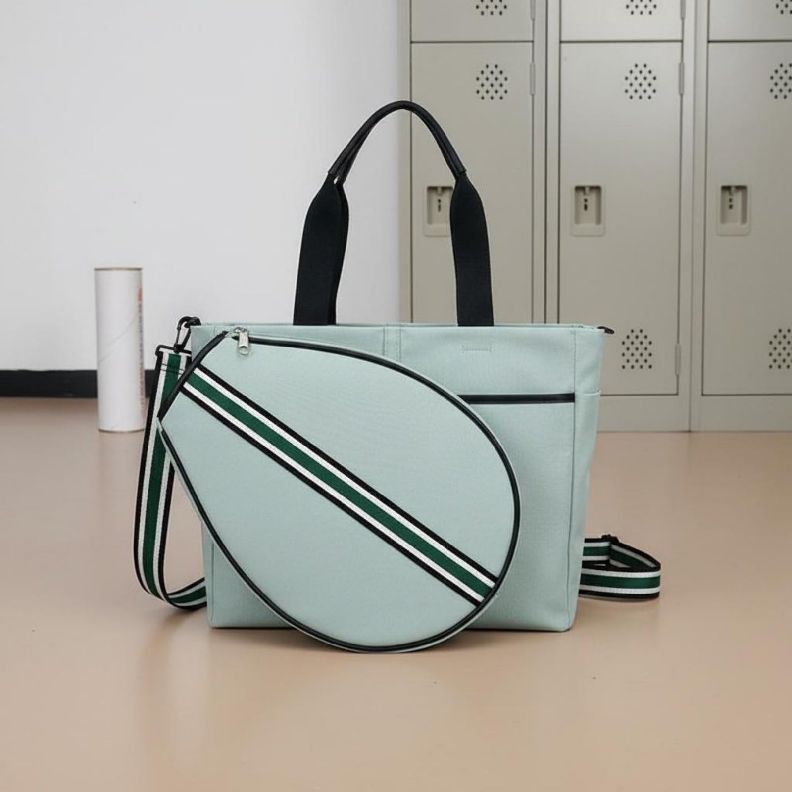 Funda para Raquetas Deportivas Bolsa Estuche Protector Maletín con Compartimento Principal Amplio y Manga de Raqueta Separable Peso Aproximado 800 G