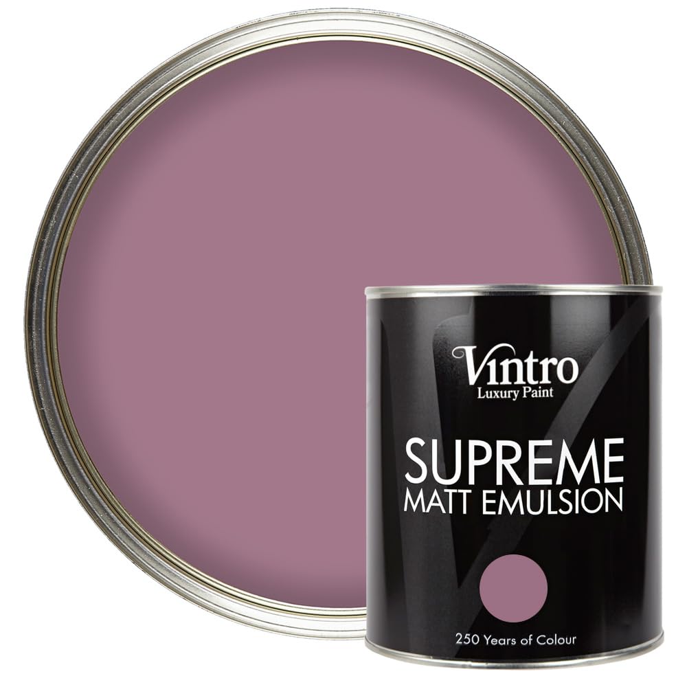 Vintro Paint Wild Heather Matt Emulsion Interior Paint 1L