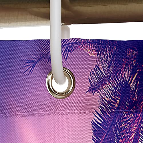 Rideau de douche 165x200cm polyester imperméable contre l'humidité - 4