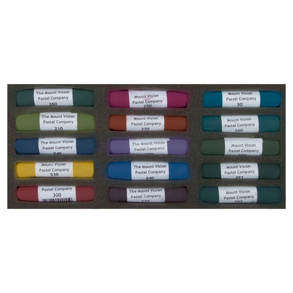 Mount Vision Pastel Company 15-Piece Dark Set