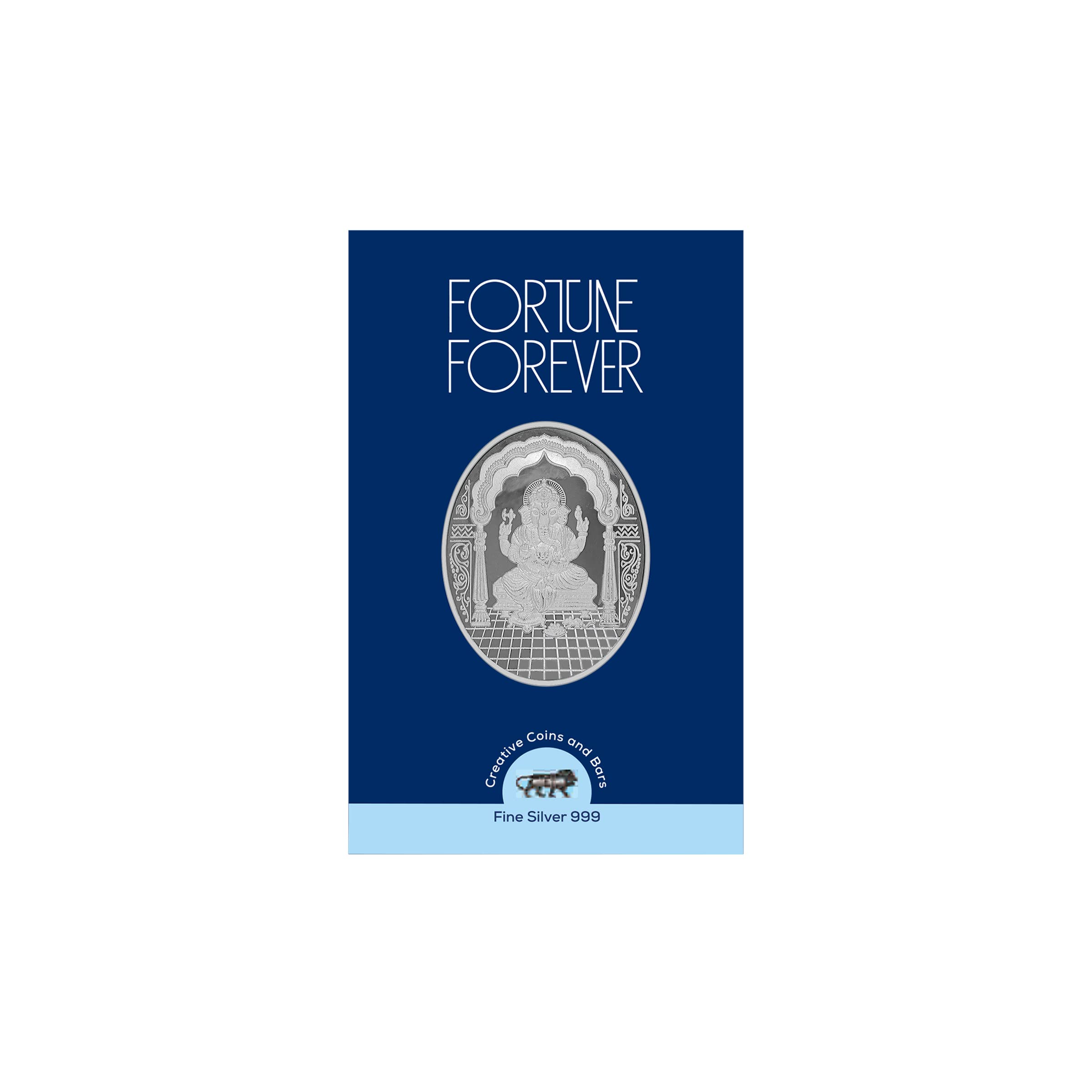 FORTUNE FOREVER Pure Silver Ganpati/Ganesh Ji Oval Coin/Sikka for Diwali|Dhanteras with Blister Card for Gifting & Religious Use (999 Purity)(5 Grams) (B0C2PY63NW) Amazon Price History, Amazon Price Tracker