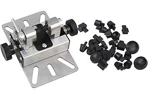 Full Set Jewelry Jade Pearl Stepless Drilling Holing Machine Tools and Pearl Drill Holder Silver