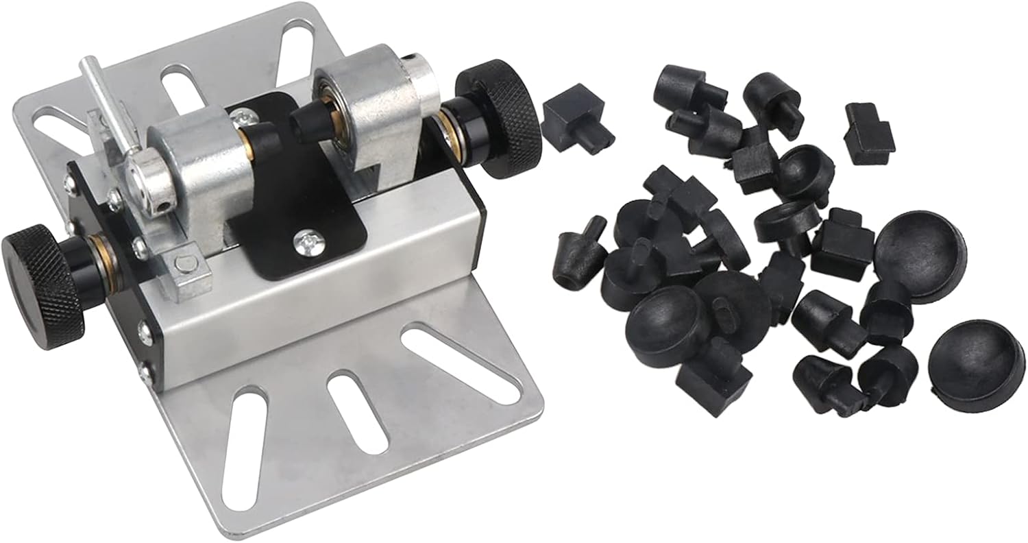 Pistro フルセット ジュエリー 翡翠 パール 無段階 穴あけ 穴開け機 手持ちドリルホルダー ビーズ細工と宝石用