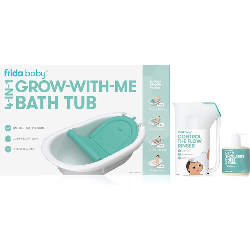 12/mo Finance Frida Baby Bath Time Bundle Buy Now, Pay Later