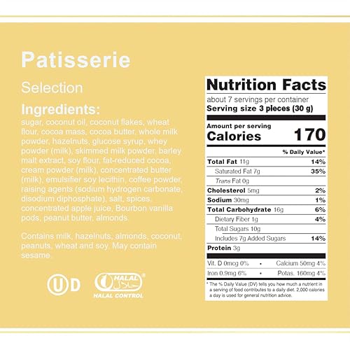 Miniatura 2 de Loacker Mix Patisserie Especialidades de chocolate  Envueltas individualmente surtidas especialidades de chocolate de oblea premium, sabores mixtos