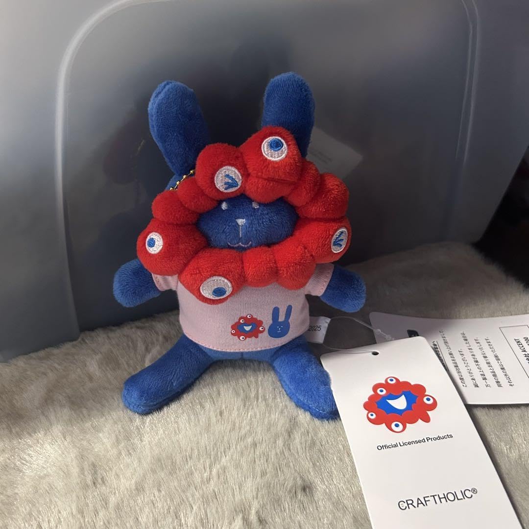 大阪関西万博 ミャクミャク×CRAFTHOLICコラボ ぬいぐるみ/おまけ付き クラフトホリック 大阪万博 ミャクミャク マスコット SLOTH 立ち