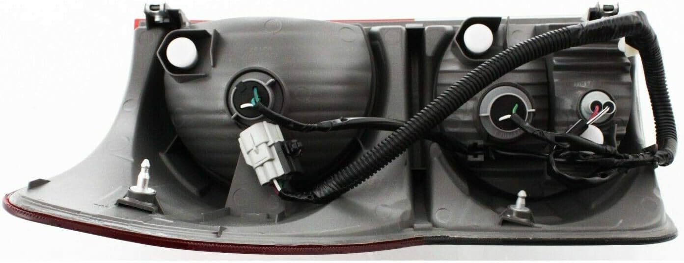 FitParts Compatible With Right Passenger Side Halogen Tail light Assembly Toyota Tundra 2010-2013. New, Waterproof TO2801165 815500C070