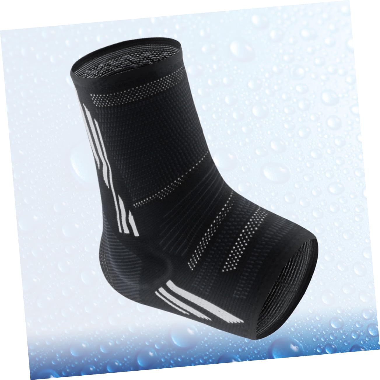 HAPINARY 1PC Ankle Sleeve Support for Men and Women Breathable Ankle Guard for Running and Sports Sprain Proof Ankle Brace Grey Size M