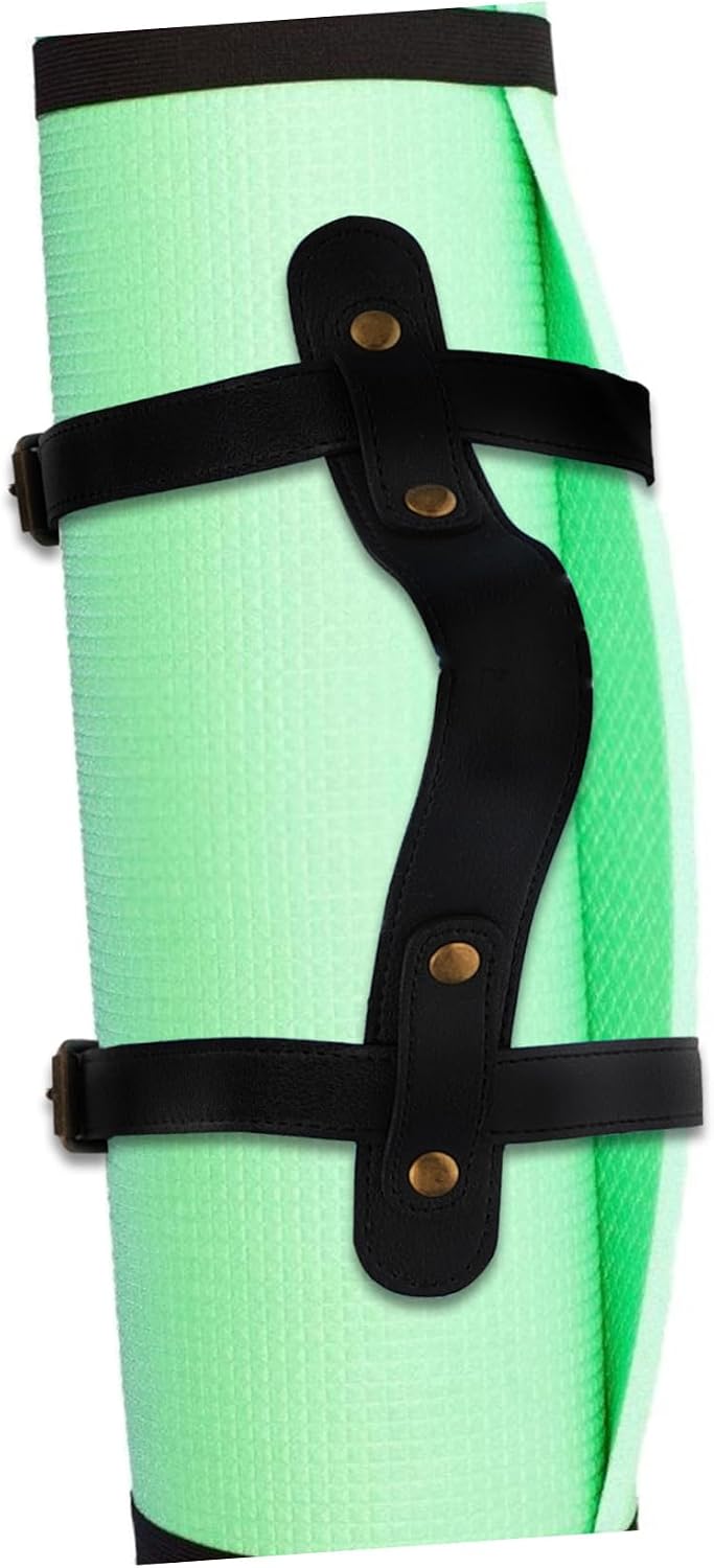 Outdoor Blanket Carrying Strap Portable Picnic Mat Holder Lightweight Pu Design for Travel Rug for Camping Picnics and Outdoor Activities