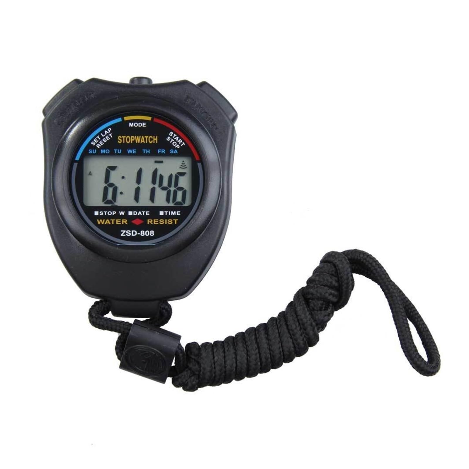 Handheld Digital Stopwatch Sport Running Training Chronograph Timer Sports Precision Timing
