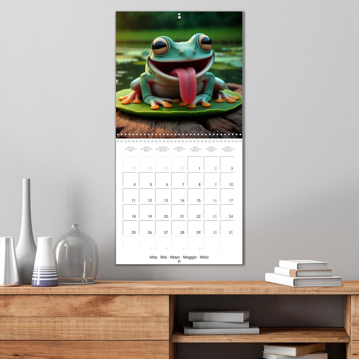 Joie animale - Une année de sourires et d'énergie positive (Calendrier mural carré 2026 30x30 cm) Calendrier double avec une page pour vos prises de ... vivre et de l'énergie positive de ces animaux