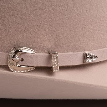Justin Mens Rodeo Hat - 3X Wool Collection - Cattleman Crease Crown - 4 Brim