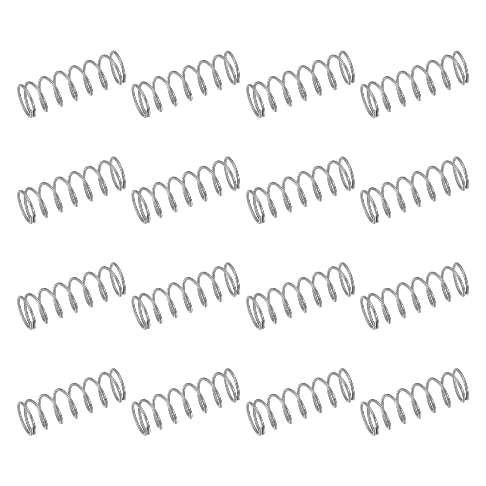 uxcell 50Pcs 304 Stainless Steel Compression Springs,0.5mmWD, 5mm ODx30mm L — Amazon image 8