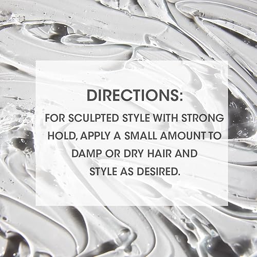 Miniatura 3 de SEVEN Haircare KENTE SCULPT Gel para el cabello para mujeres y hombres, gel de peinado de fijación fuerte con aloe vera y pepino, sin alcohol, sin