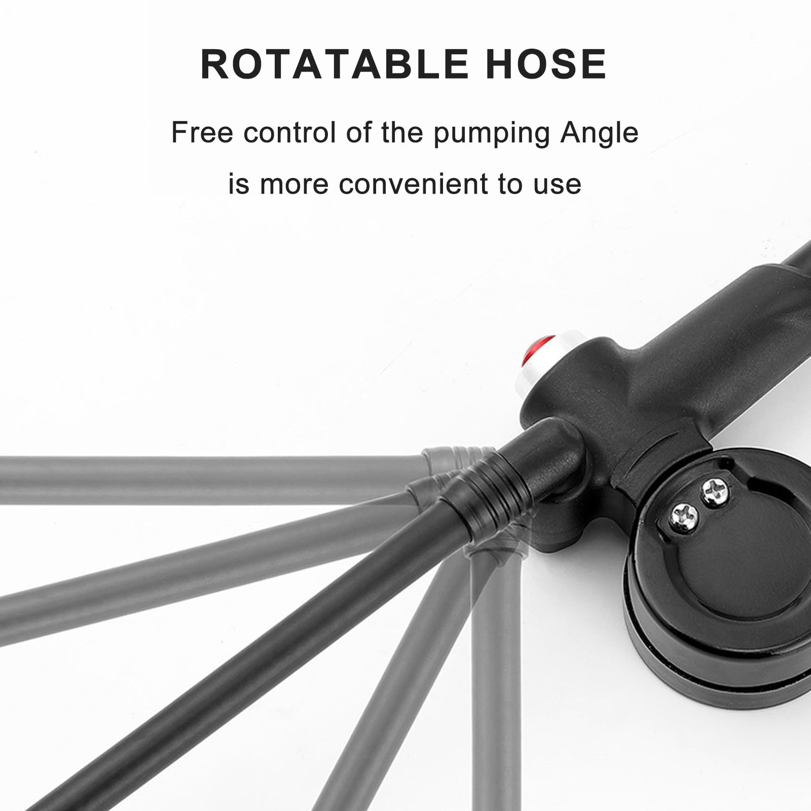 Pompe ad aria da 300 PSI con manometro ad alta pressione pompe per forcella anteriore sospensioni posteriori pompe per bici da strada e mountain bike