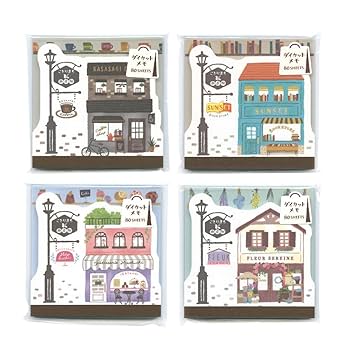 Amazon.co.jp: ことりまち商店街 ダイカットメモ【ブックストア