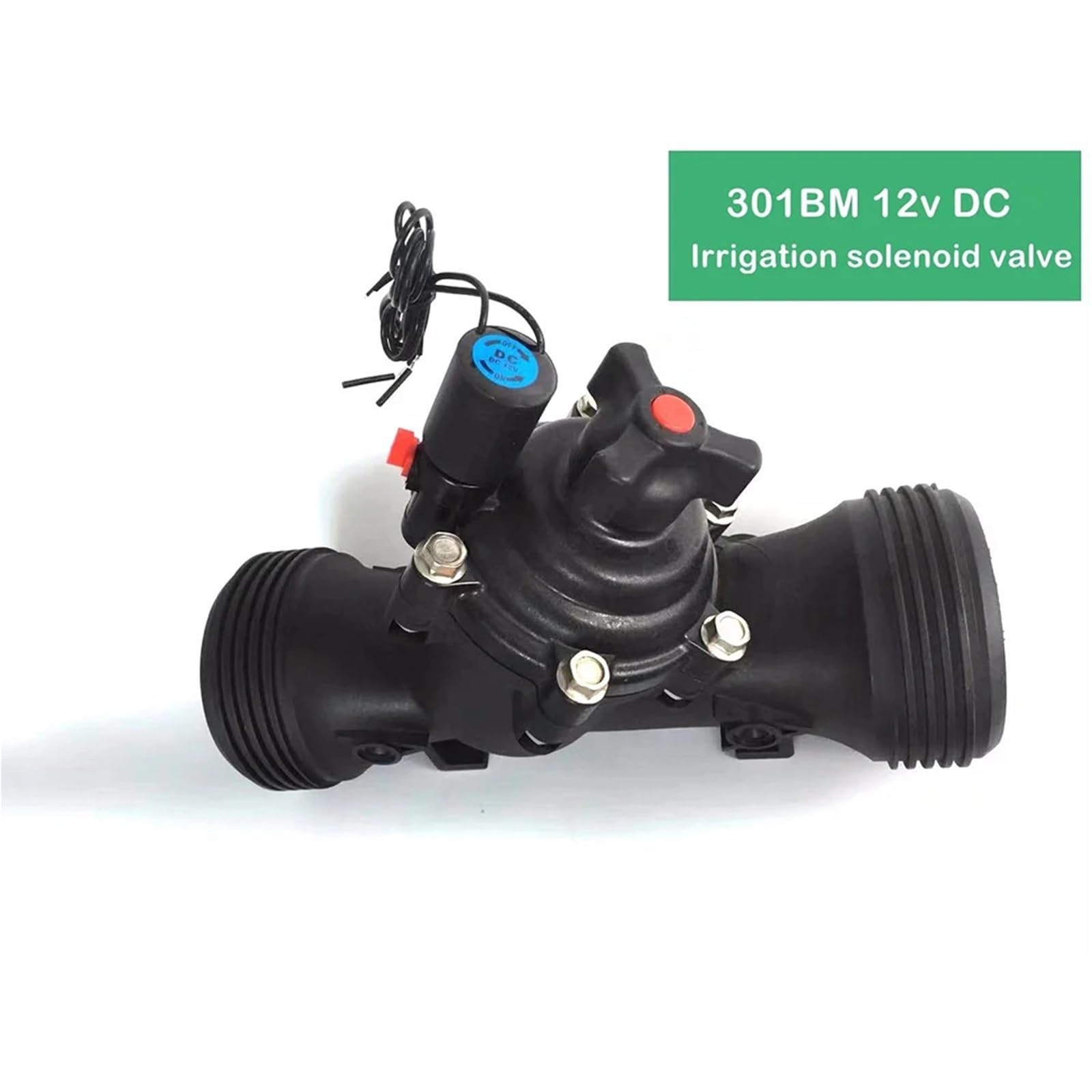 Elettrovalvola for irrigazione normalmente chiusa da 3" 220V 12V 24V Nylon DN80 Irrigazione agricola(24VAC)