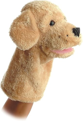 Aurora - Marioneta de mano - Perro Garth de 10 pulgadas