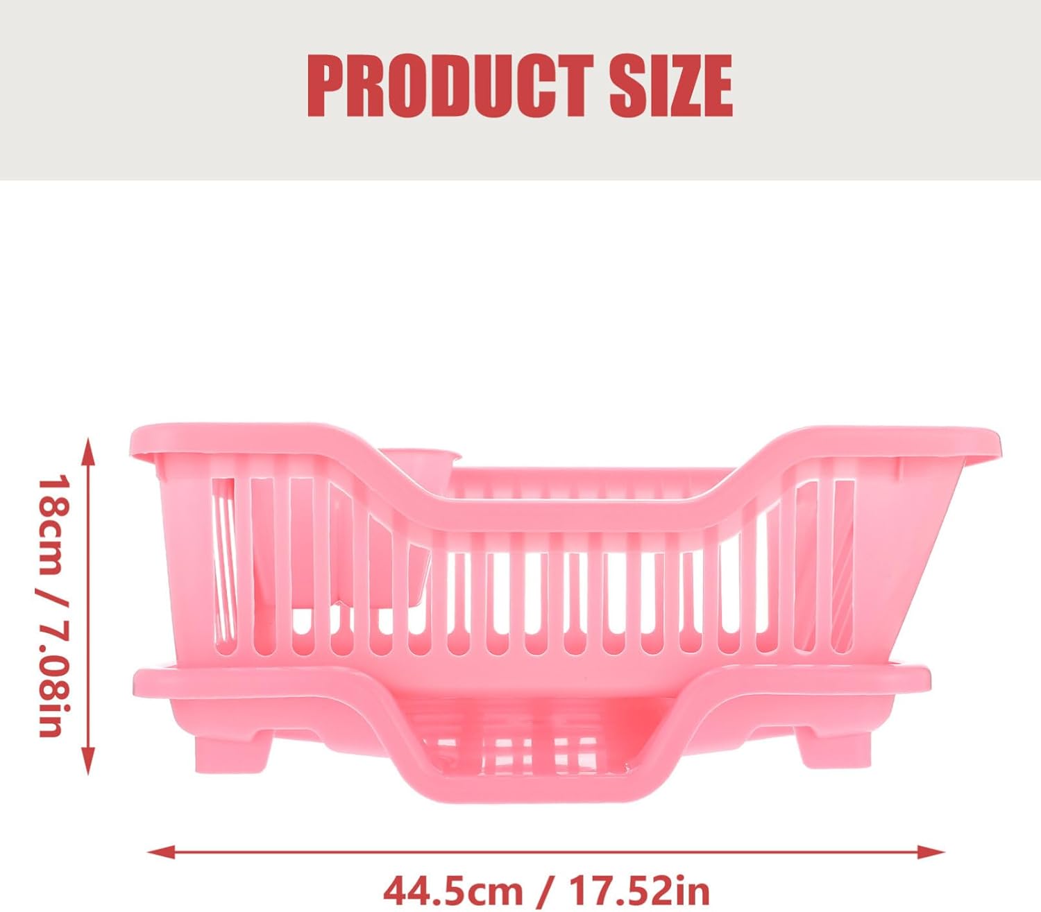 Luxshiny 1set Kitchen Dish Drying Rack Multi-Purpose Dish Basket for Easy Draining Stylish Design for Countertop Organization for Home and Restaurant Use