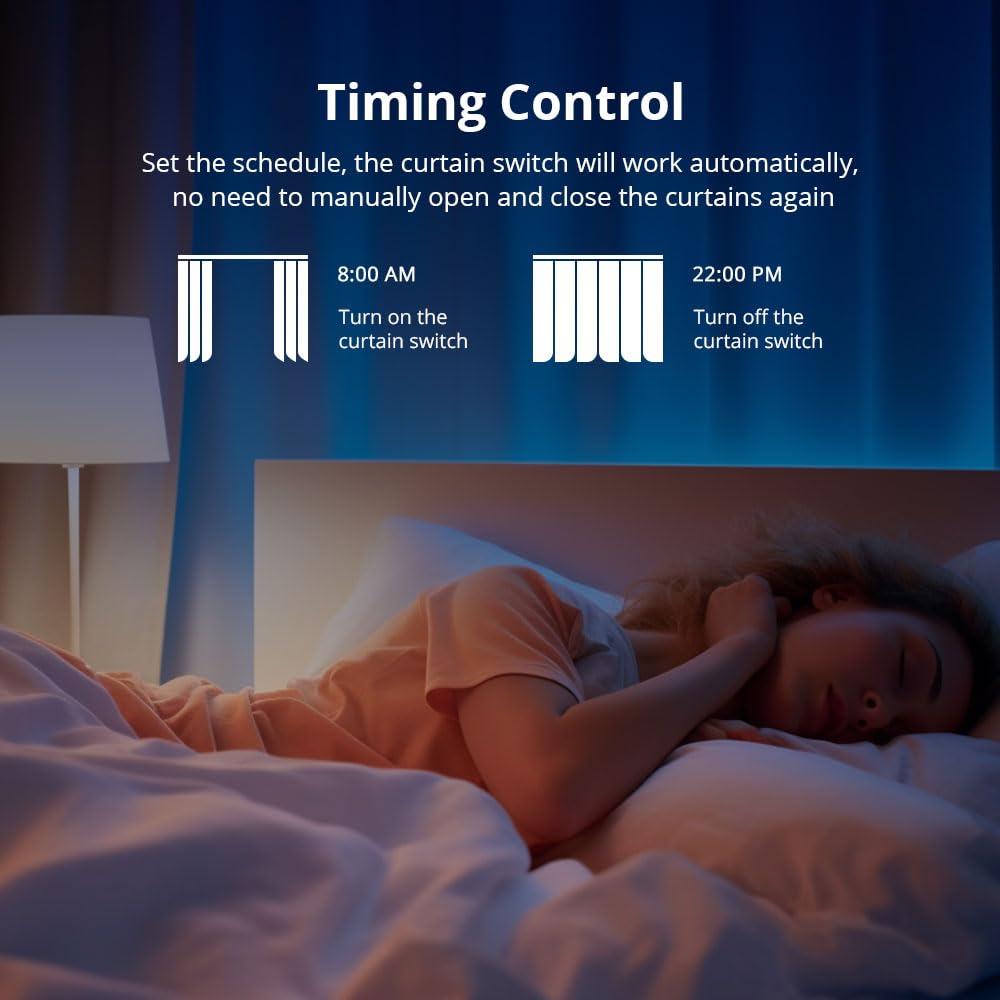 Interruttore for tende intelligenti for interruttore a pulsante del motore for a rullo Funziona con l'APP Tuya Smart Life Alexa Home