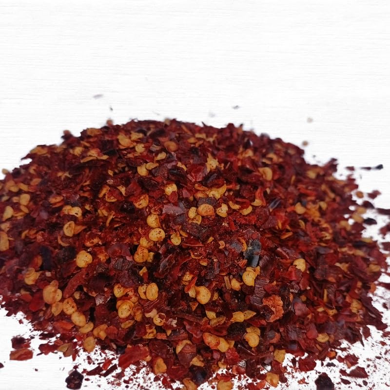 Image of Havilah Pizza Chilli Flakes (100 g), Pizza Masala Karam (125 g) Featuring Koora Karam,Gun Powder, and Chilli Powder (125 gm) Guntur Teja Chilli for Delicious Cooking- Spice Combo