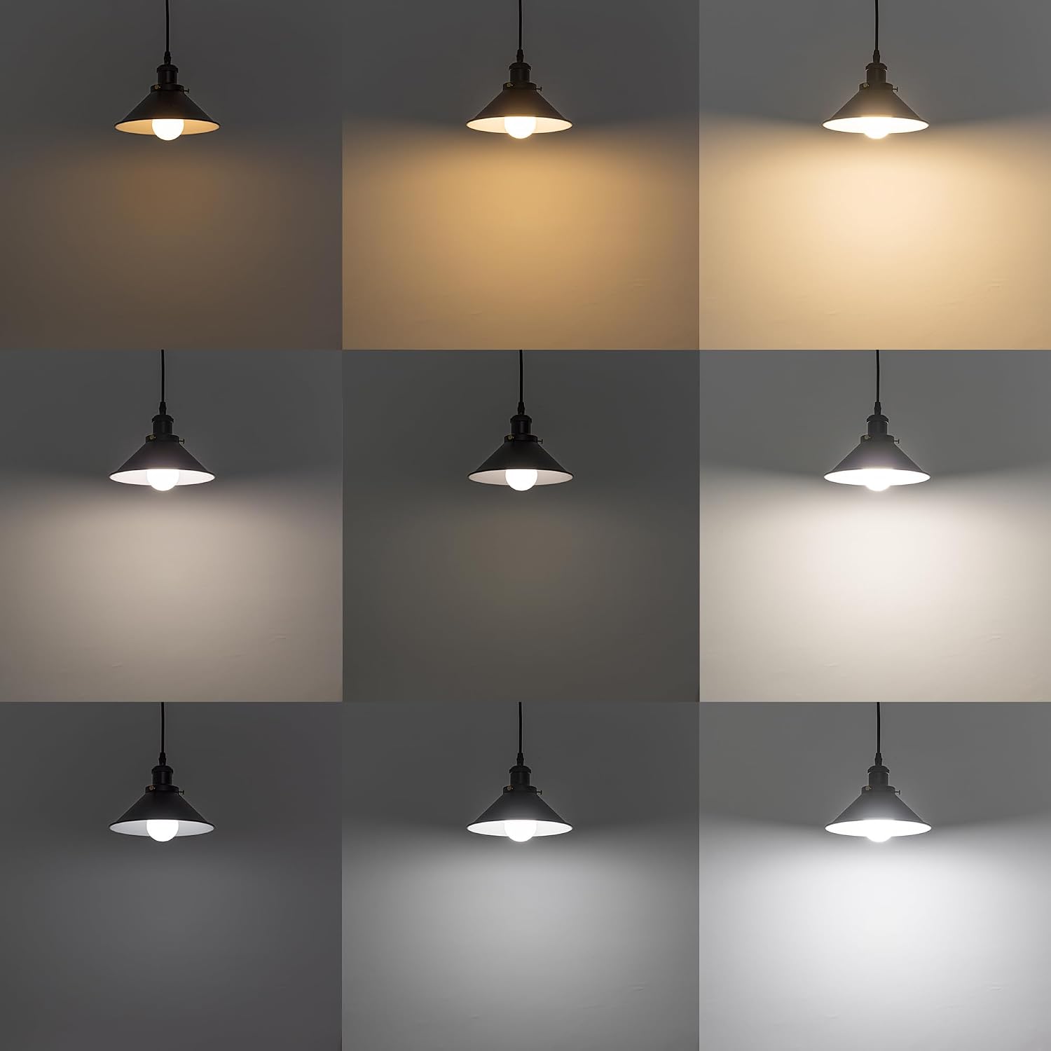 H-Type Track Lighting Pendant Restaurant Retro Black Light 2.4GHz 3-Zone Remote Control Stepless Dimming Cone Shape, Halo Track Mounted Customizable for Kitchen Island, 1 Light TB2747