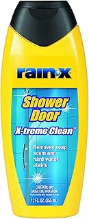Rain-X 630035 X-Treme Clean Shower Door Cleaner, 12 Fl. Oz, Formulated To Clean Glass Shower Doors - Easy To Use, Removes ...