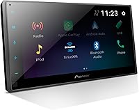 Vista 1 de Pioneer DMH-1770NEX Receptor multimedia digital de doble DIN, Apple CarPlay con cable y Android Auto, pantalla táctil capacitiva de 6.8